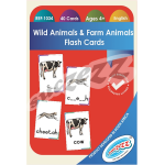 WILD ANIMALS & FARM ANIMALS FLASH CARDS (40 CARDS)      WILD ANIMALS & FARM ANIMALS FLASH CARDS (40 CARDS)
